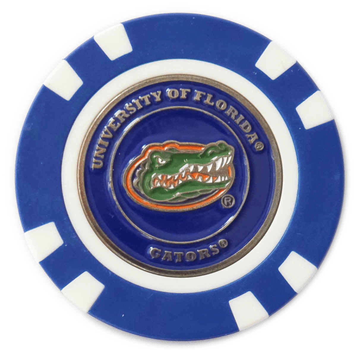 Officially Licensed Florida Gators Poker Chip Ball Marker - Black Girl Golf