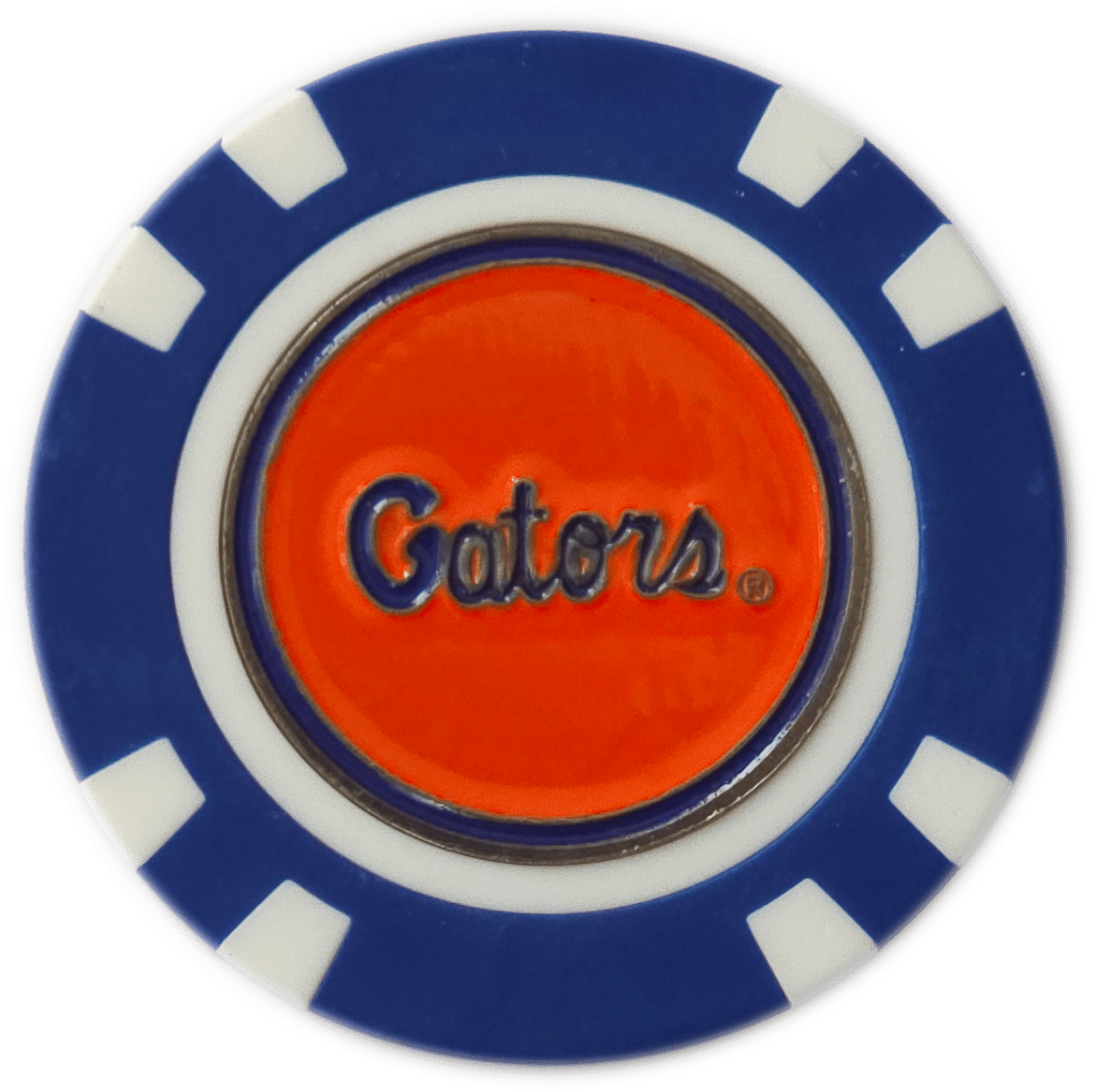 Officially Licensed Florida Gators Poker Chip Ball Marker - Black Girl Golf