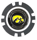 Officially Licensed Iowa Hawkeyes Poker Chip Ball Marker - Black Girl Golf