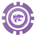 Officially Licensed Kansas State Wildcats Poker Chip Ball Marker - Black Girl Golf