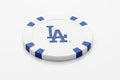 Officially Licensed Los Angeles Dodgers Poker Chip Ball Marker - Black Girl Golf