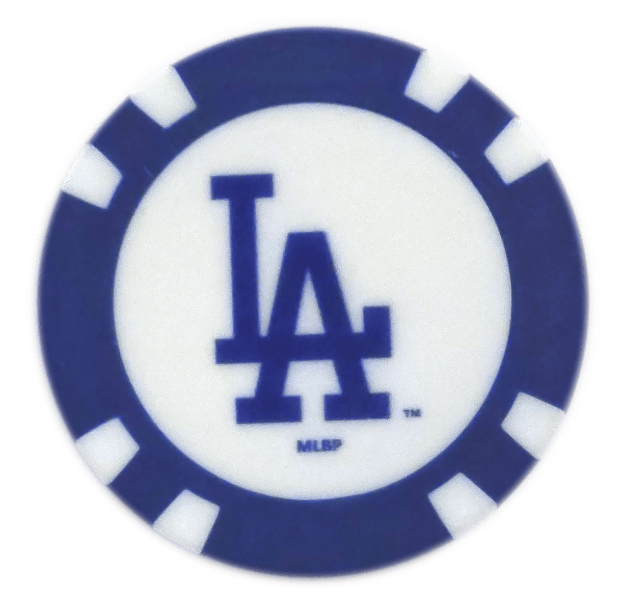Officially Licensed Los Angeles Dodgers Poker Chip Ball Marker - Black Girl Golf