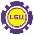 Officially Licensed LSU Tigers Poker Chip Ball Marker - Black Girl Golf