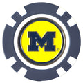 Officially Licensed Michigan Wolverines Poker Chip Ball Marker - Black Girl Golf