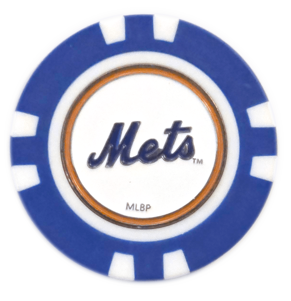 Officially Licensed New York Mets Poker Chip Ball Marker - Black Girl Golf