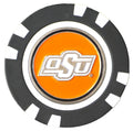 Officially Licensed Oklahoma State Cowboys Poker Chip Ball Marker - Black Girl Golf