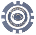 Officially Licensed Penn State Nittany Lions Poker Chip Ball Marker - Black Girl Golf