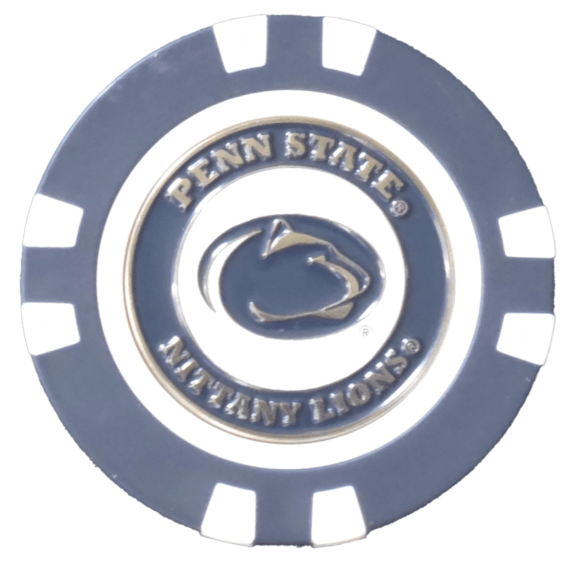 Officially Licensed Penn State Nittany Lions Poker Chip Ball Marker - Black Girl Golf