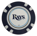 Officially Licensed Tampa Bay Rays Poker Chip Golf Ball Marker - Black Girl Golf