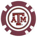 Officially Licensed Texas A&M Aggies Poker Chip Ball Marker - Black Girl Golf