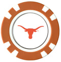 Officially Licensed Texas Longhorns Poker Chip Ball Marker - Black Girl Golf
