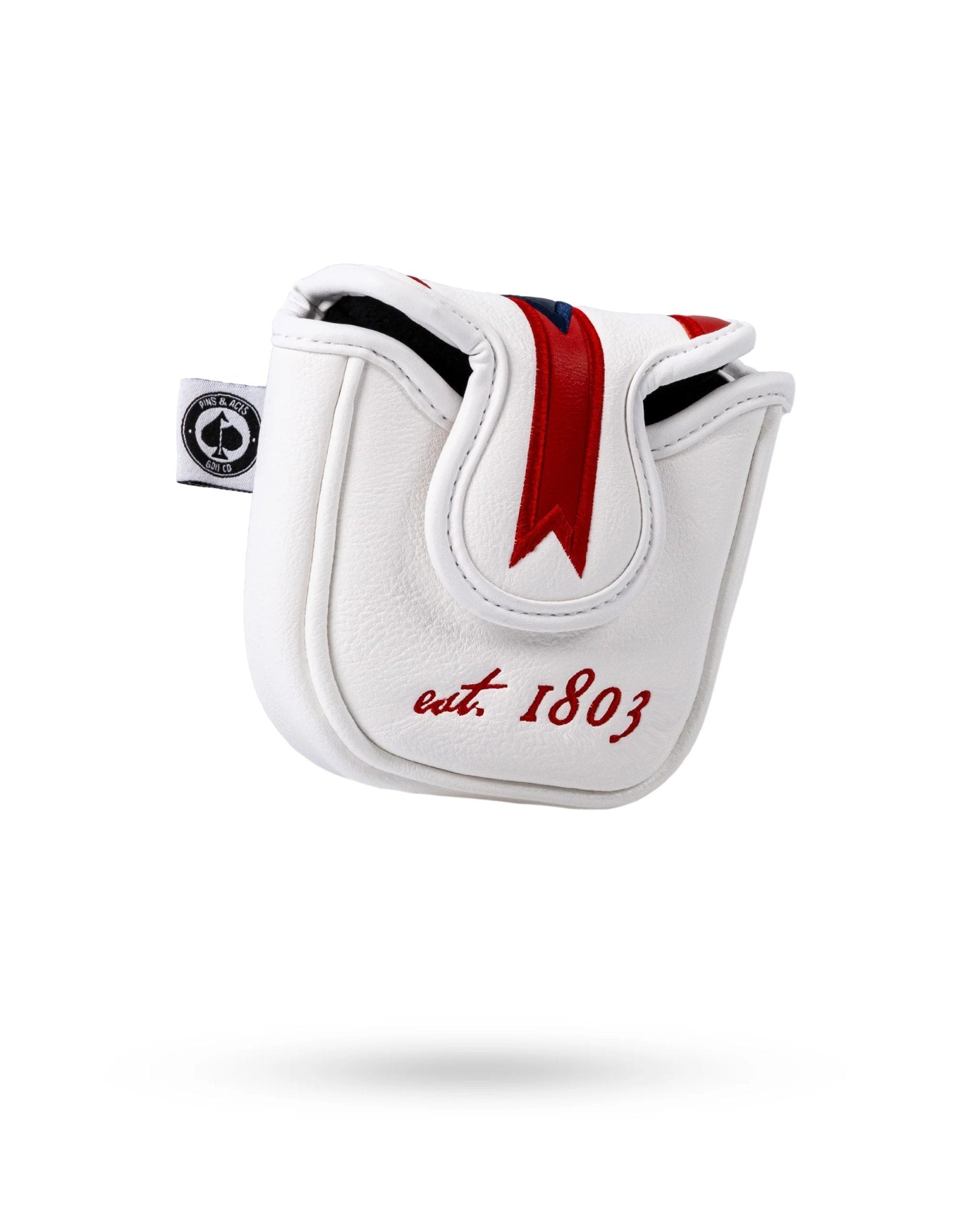 Ohio State Flag - Mallet Putter Cover - Black Girl Golf