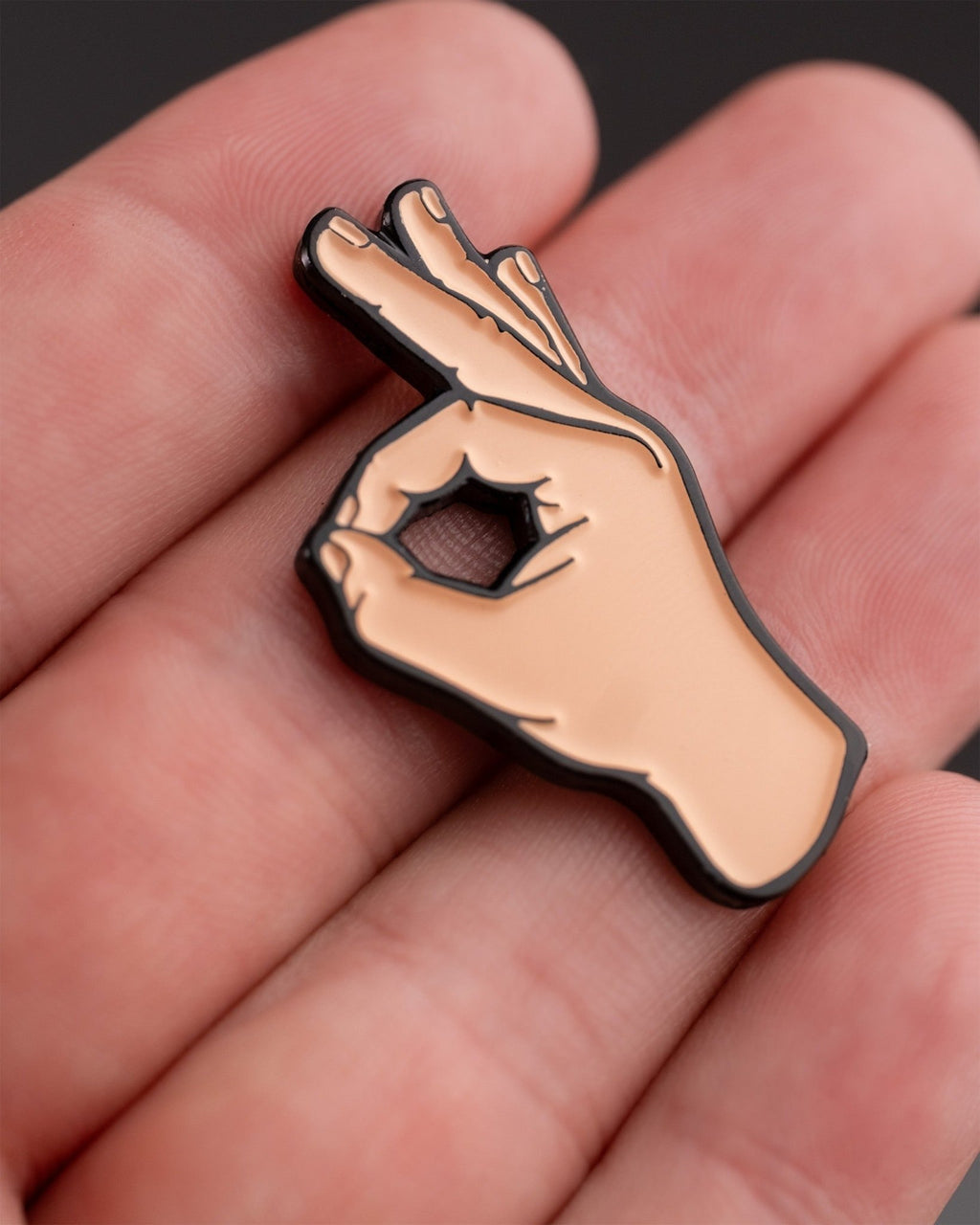 OK Hand Ball Marker - Black Girl Golf