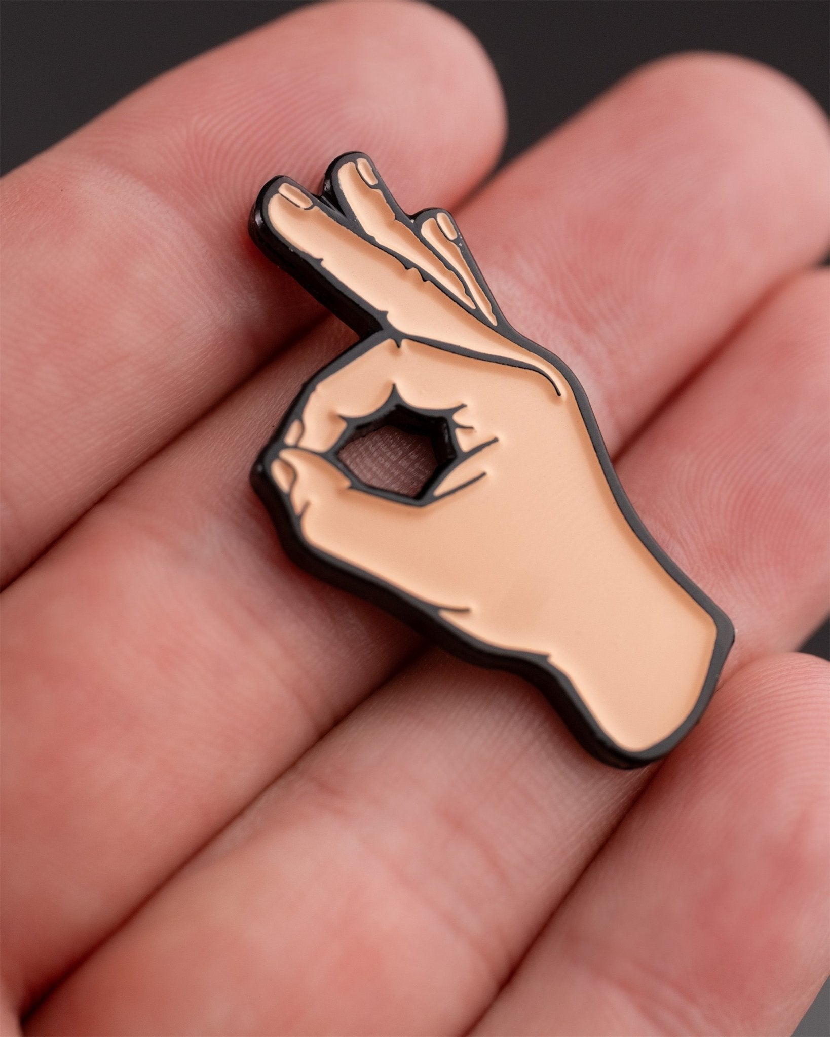 OK Hand Ball Marker - Black Girl Golf