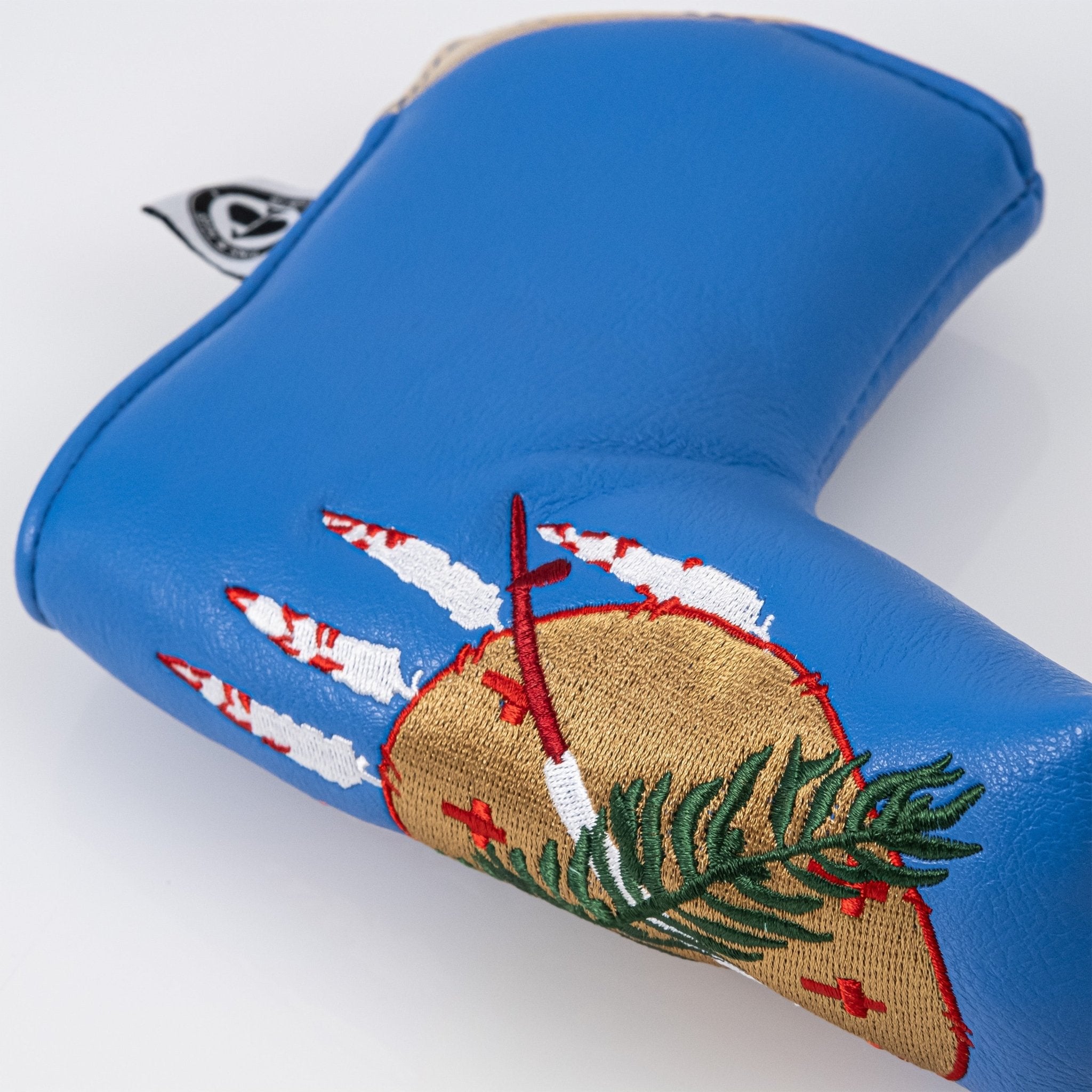 Oklahoma State Flag - Blade Putter Cover - Black Girl Golf