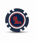 Ole Miss Rebels Officially Licensed Poker Chip Ball Marker - Black Girl Golf