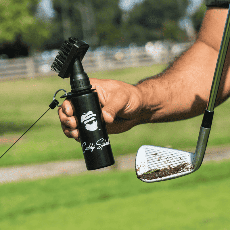 Original Golf Club Water Brush Cleaner - Black - Black Girl Golf