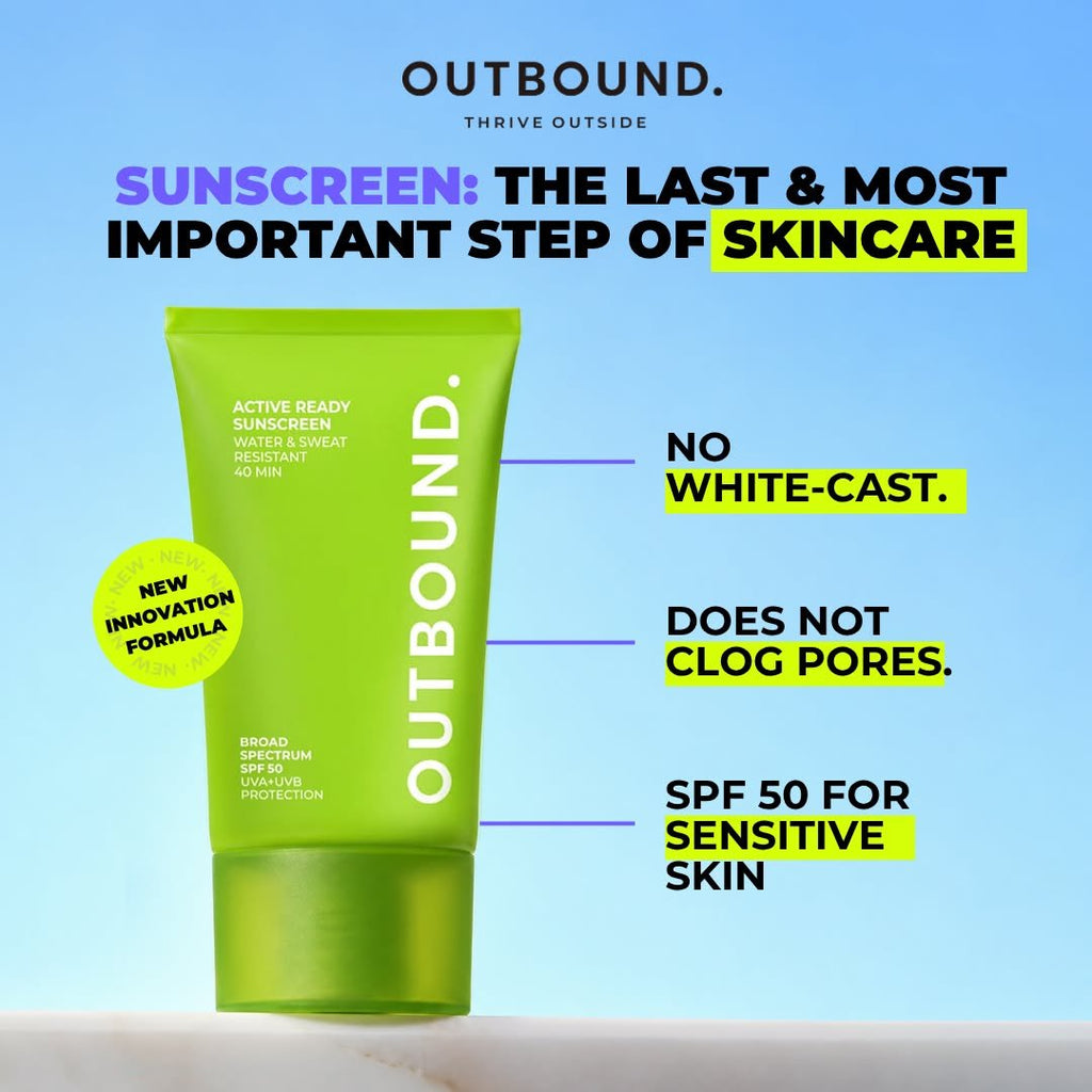 OUTBOUND Active Ready Sunscreen SPF 50 - Black Girl Golf