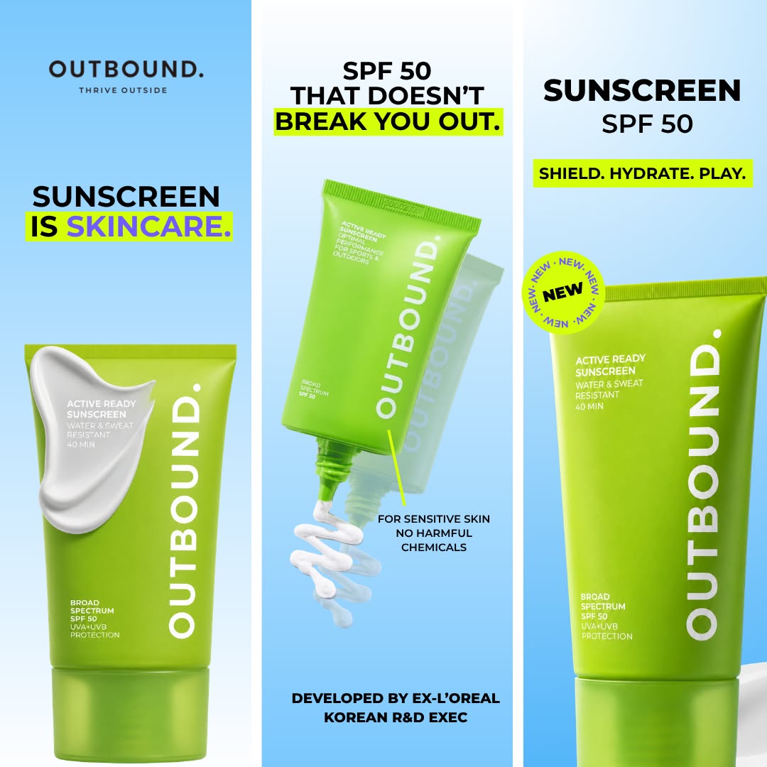 OUTBOUND Active Ready Sunscreen SPF 50 - Black Girl Golf
