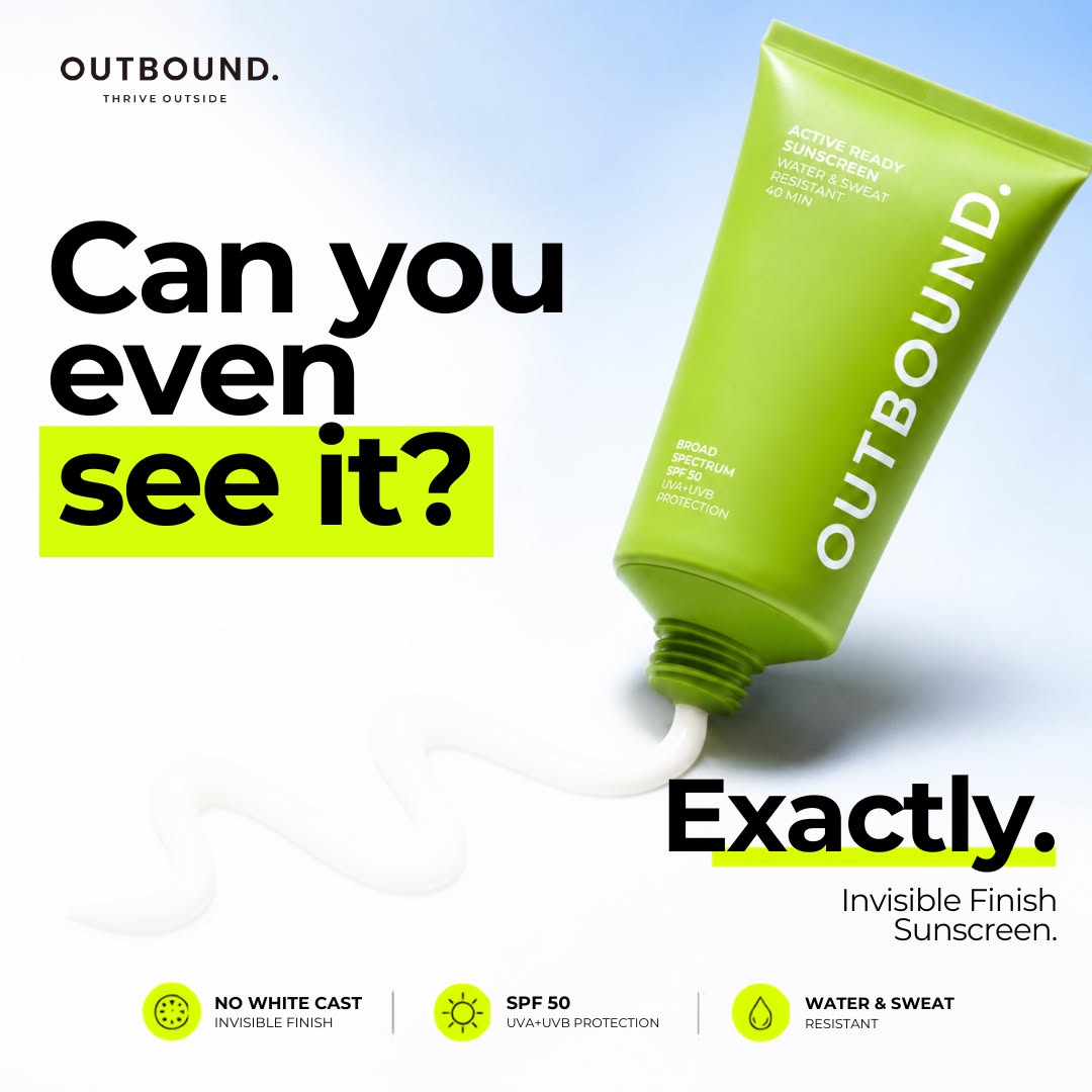 OUTBOUND Active Ready Sunscreen SPF 50 - Black Girl Golf