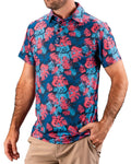 Painted Monstera Blue - Black Girl Golf