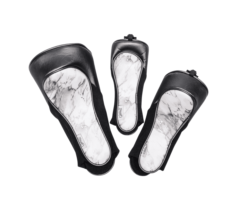 Palm Beach Signature Club Covers 3 Piece Set - Black Girl Golf