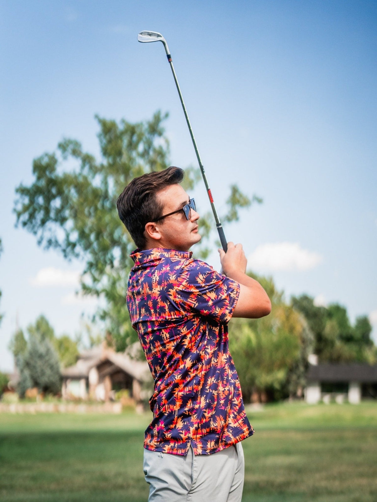 Palm Drip Dusk - Black Girl Golf