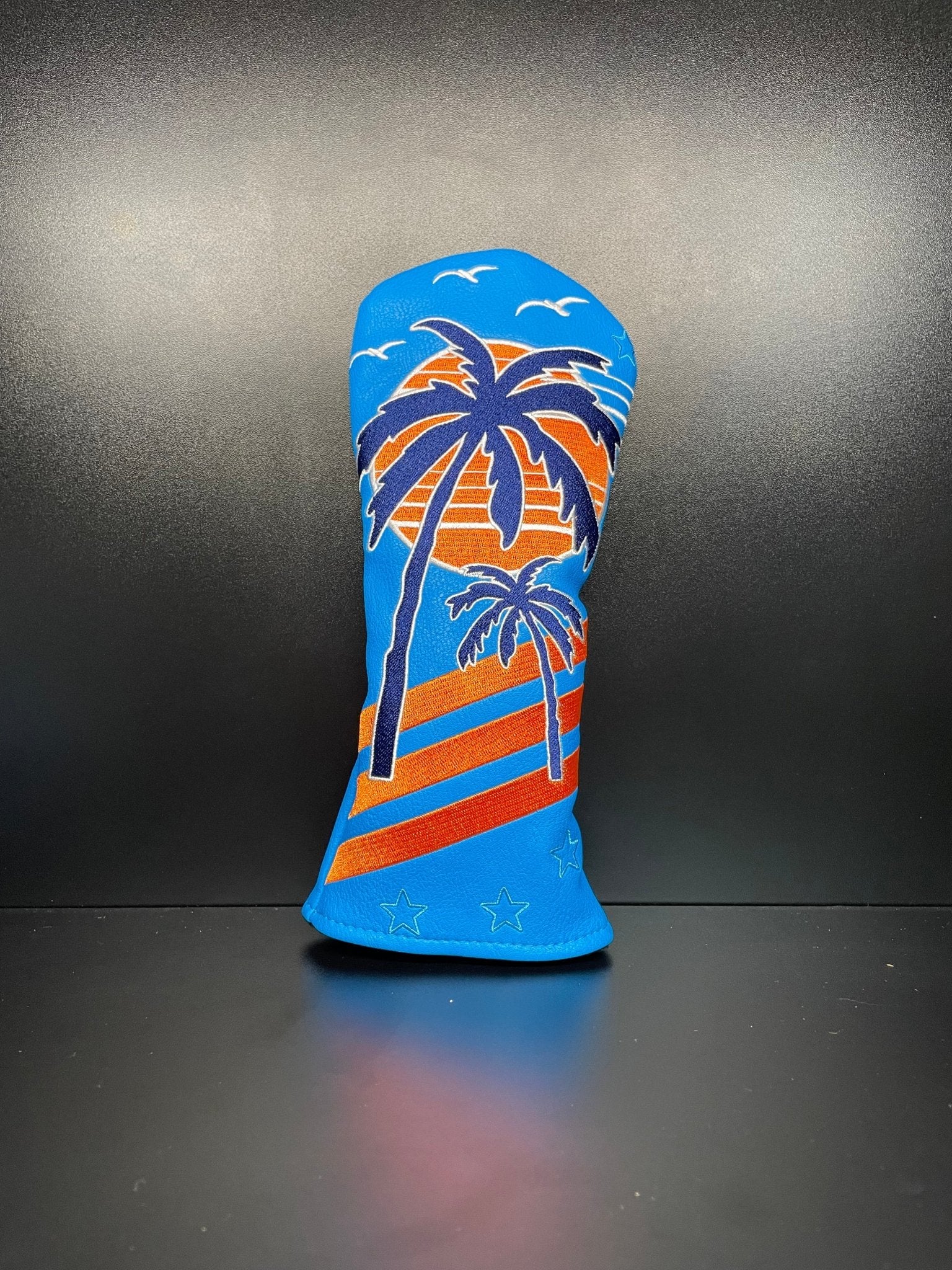 Palm Tree 1.0 Headcover - Black Girl Golf