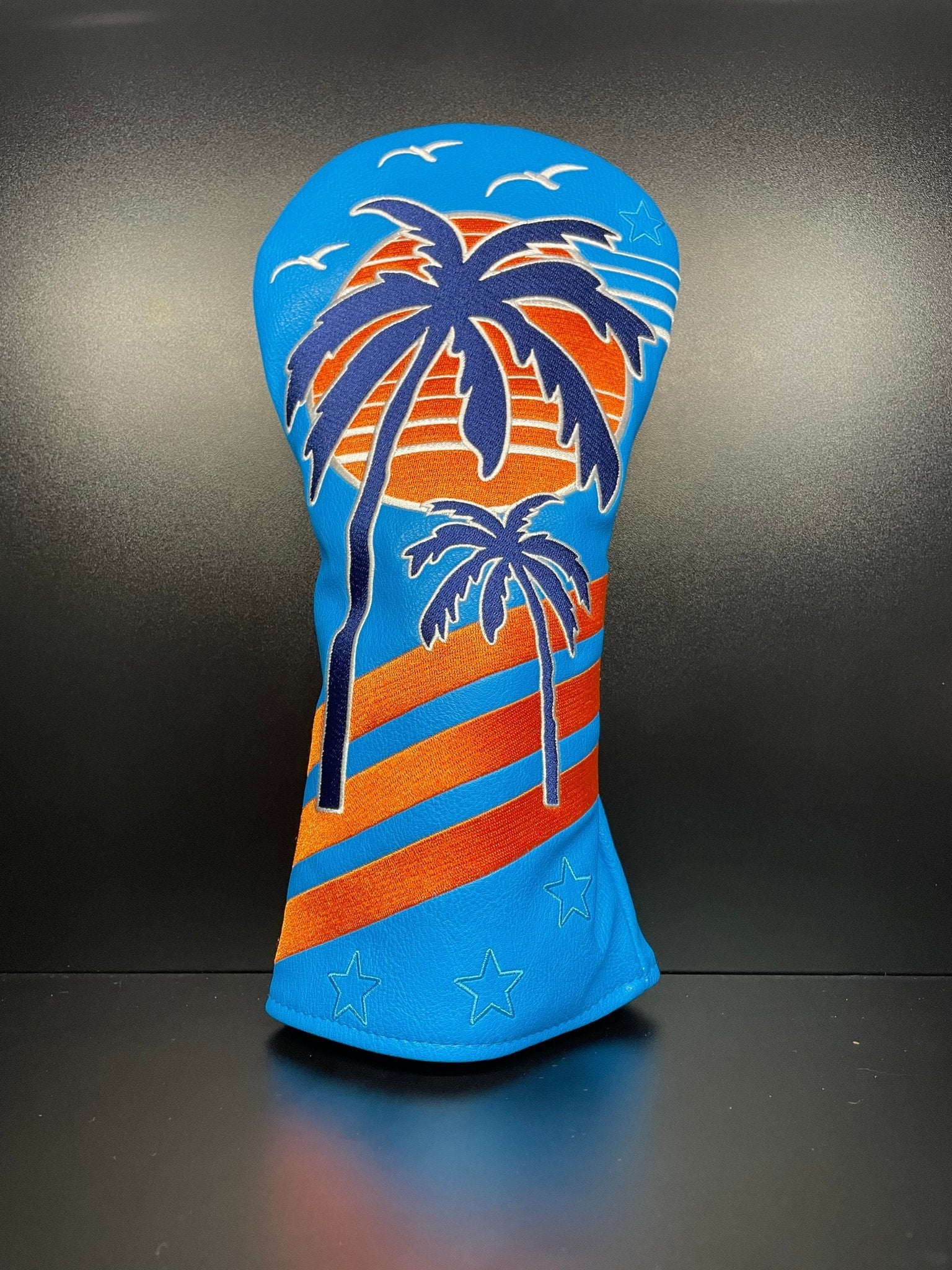 Palm Tree 1.0 Headcover - Black Girl Golf