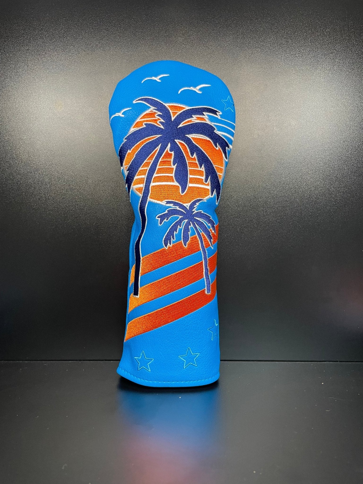 Palm Tree 1.0 Headcover - Black Girl Golf