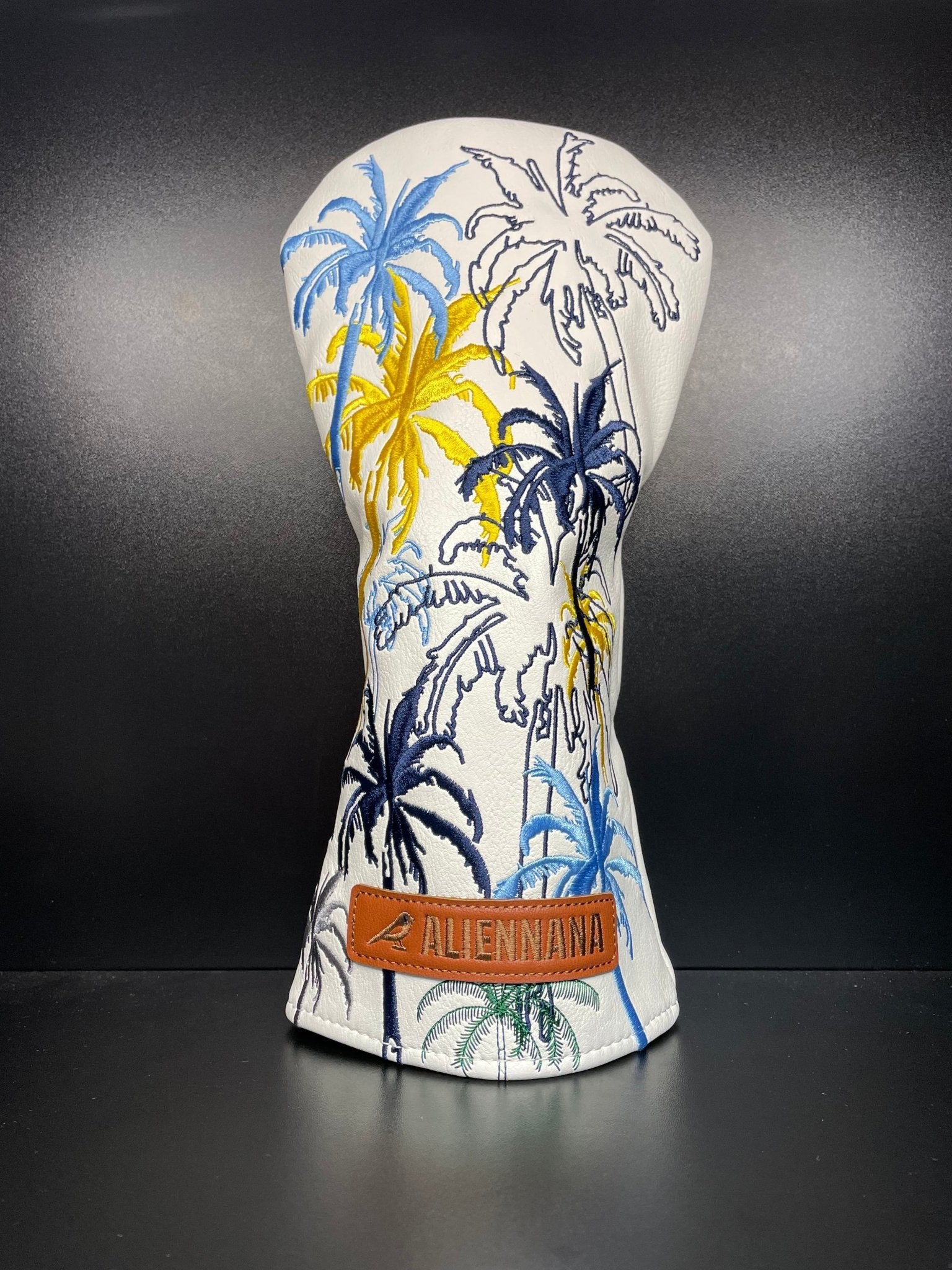 Palm Tree Bliss Headcover - Black Girl Golf