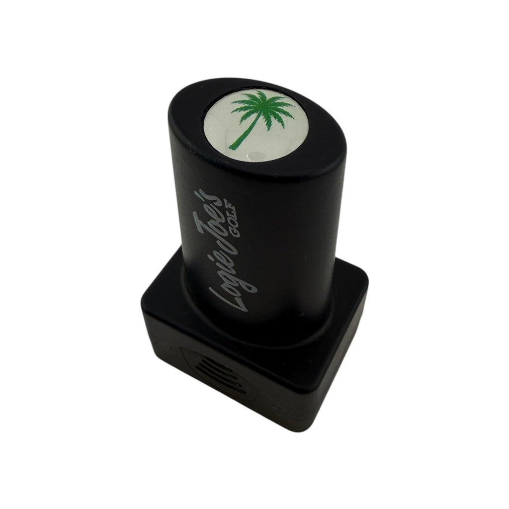 Palm Tree Golf Ball Stamp | Quick - Dry Ink Stamper | Easy Ball Identification | Fun Golf Gift - Black Girl Golf