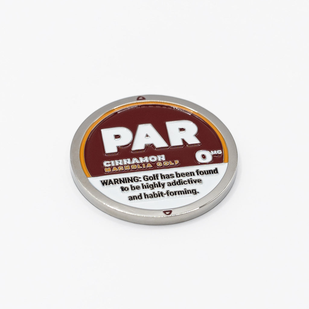 "PAR" BALL MARKER - Cinnamon - Black Girl Golf