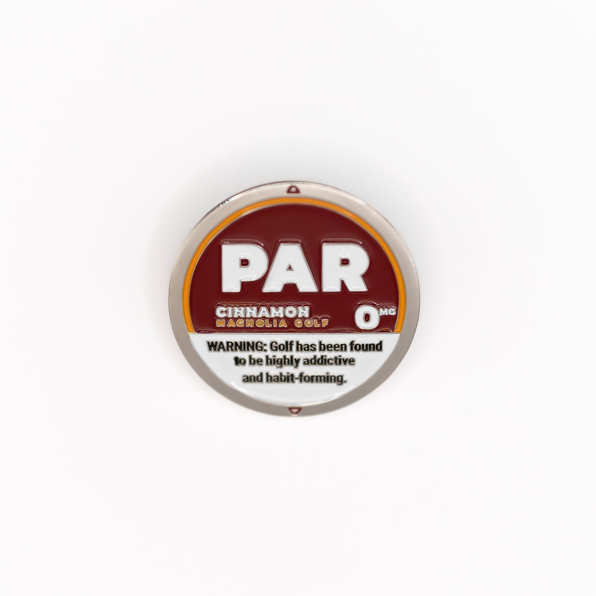 "PAR" BALL MARKER - Cinnamon - Black Girl Golf