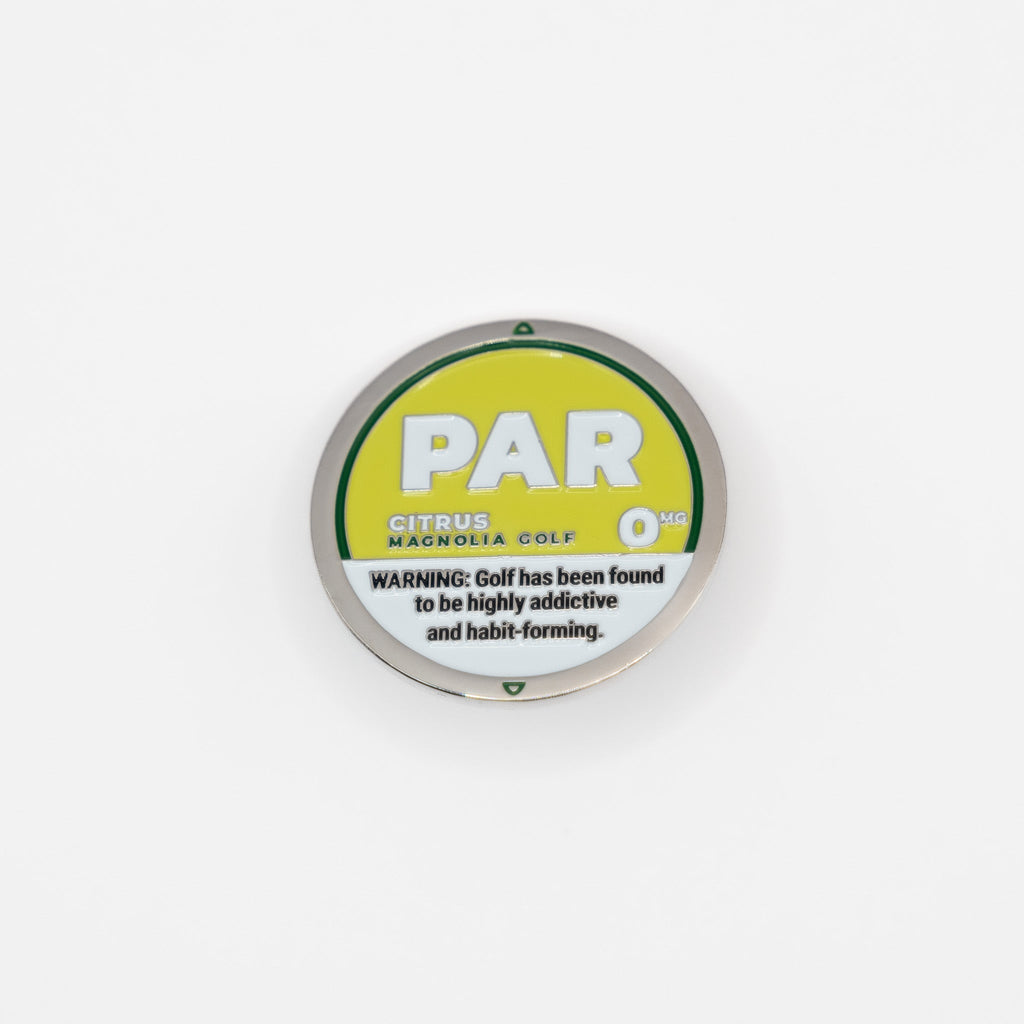 "PAR" BALL MARKER - Citrus - Black Girl Golf
