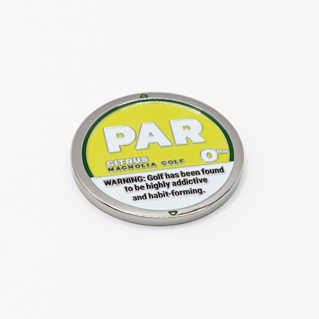 "PAR" BALL MARKER - Citrus - Black Girl Golf