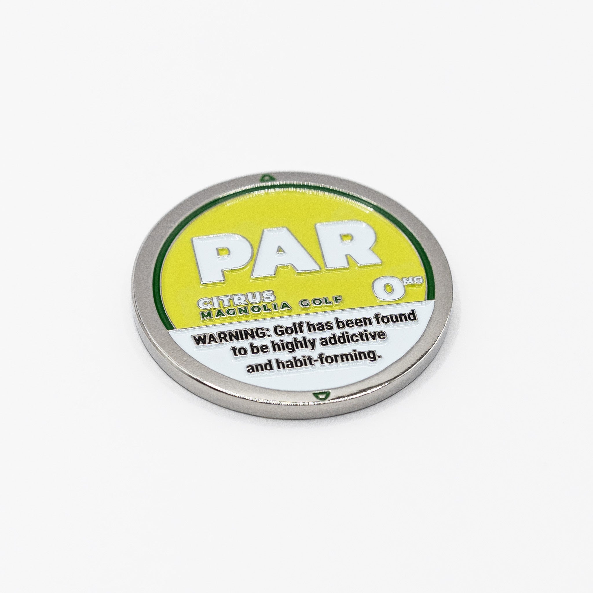 "PAR" BALL MARKER - Citrus - Black Girl Golf