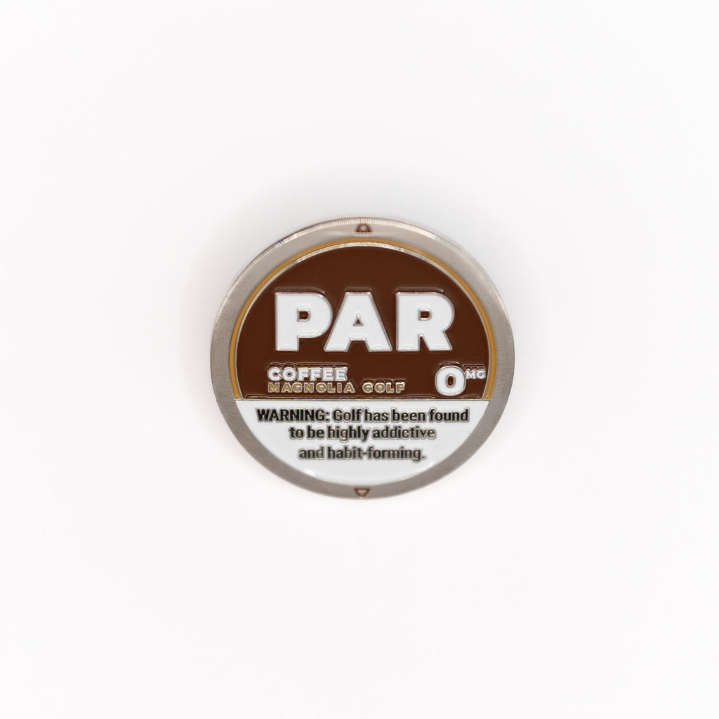 "PAR" BALL MARKER - Coffee - Black Girl Golf