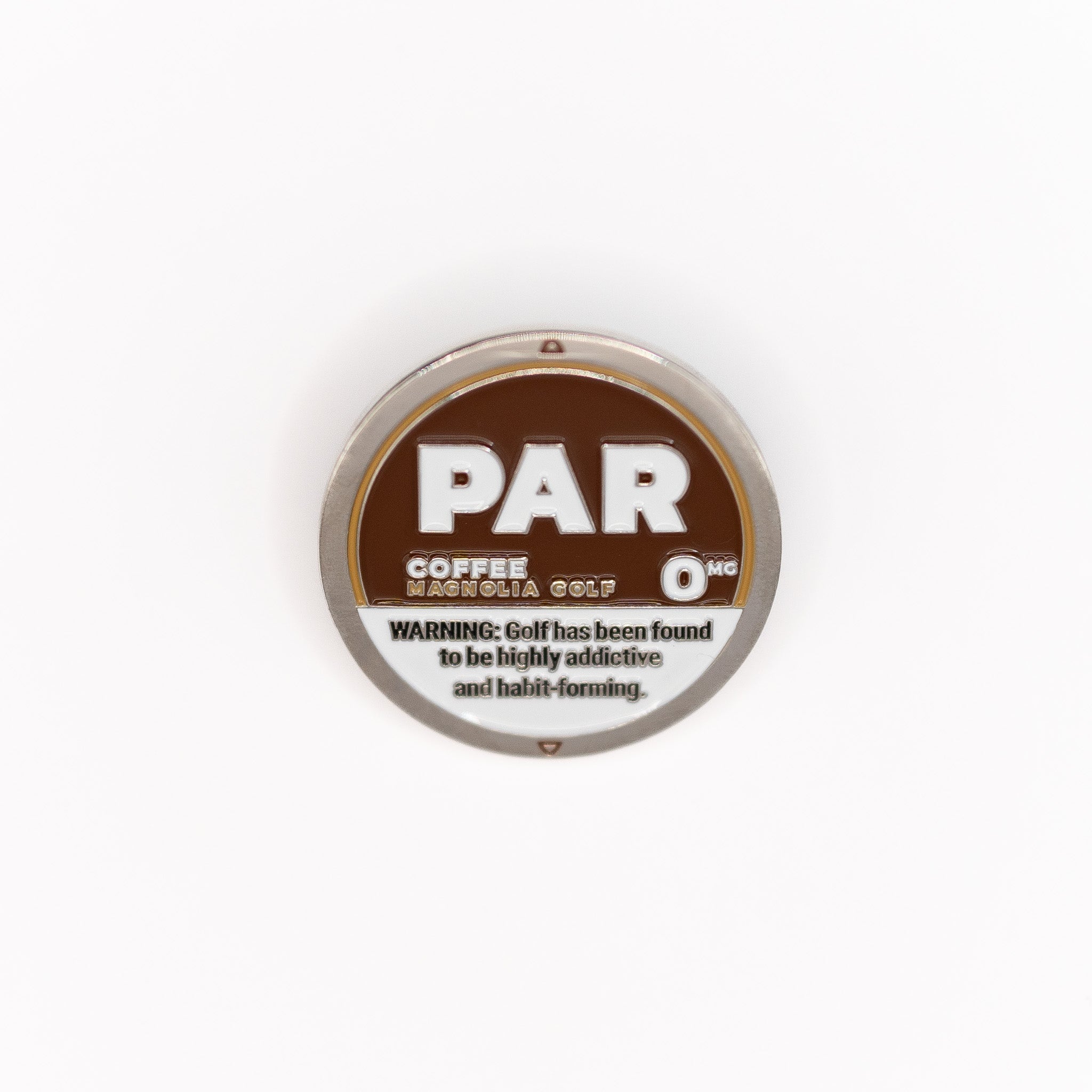 "PAR" BALL MARKER - Coffee - Black Girl Golf