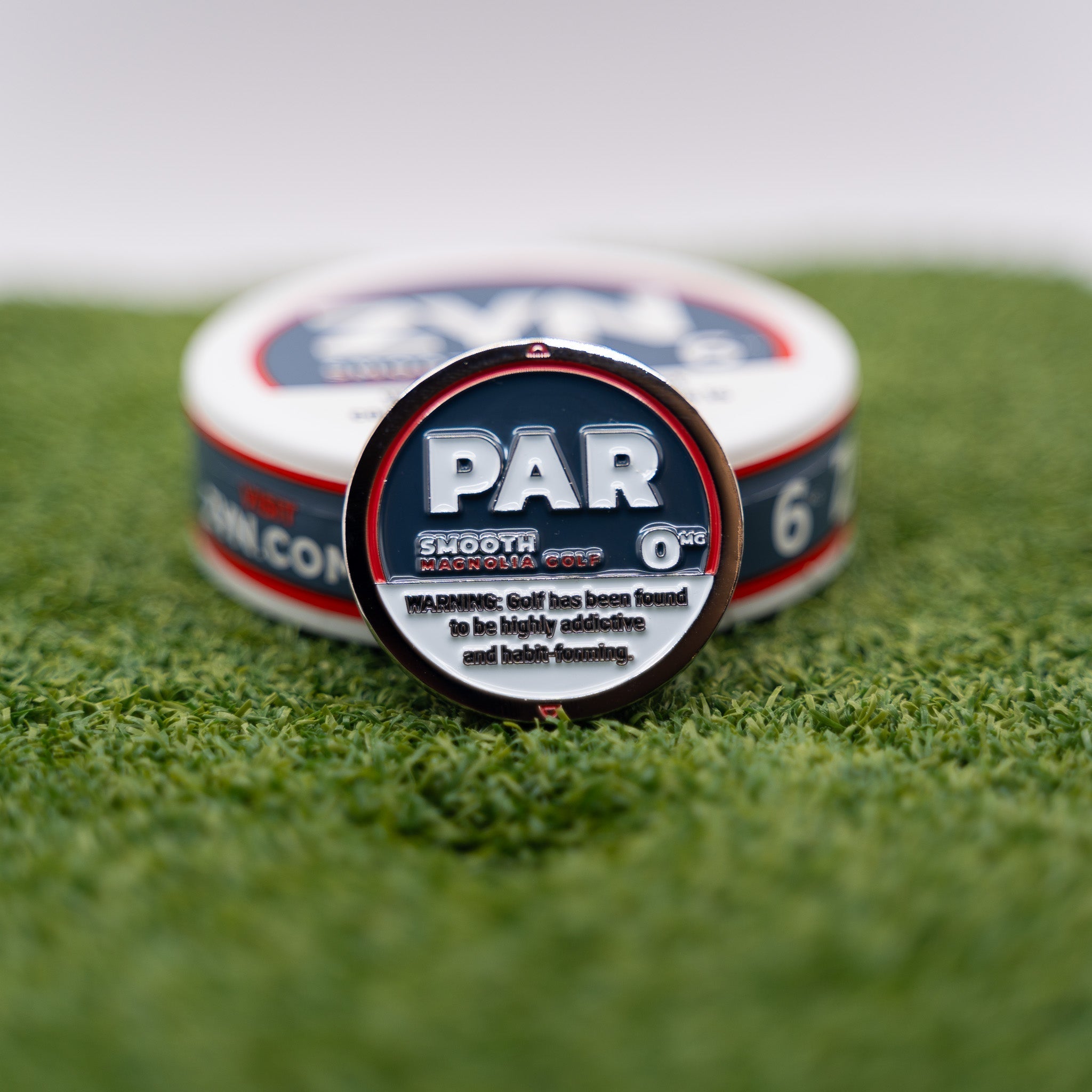 "PAR" BALL MARKER - Smooth - Black Girl Golf