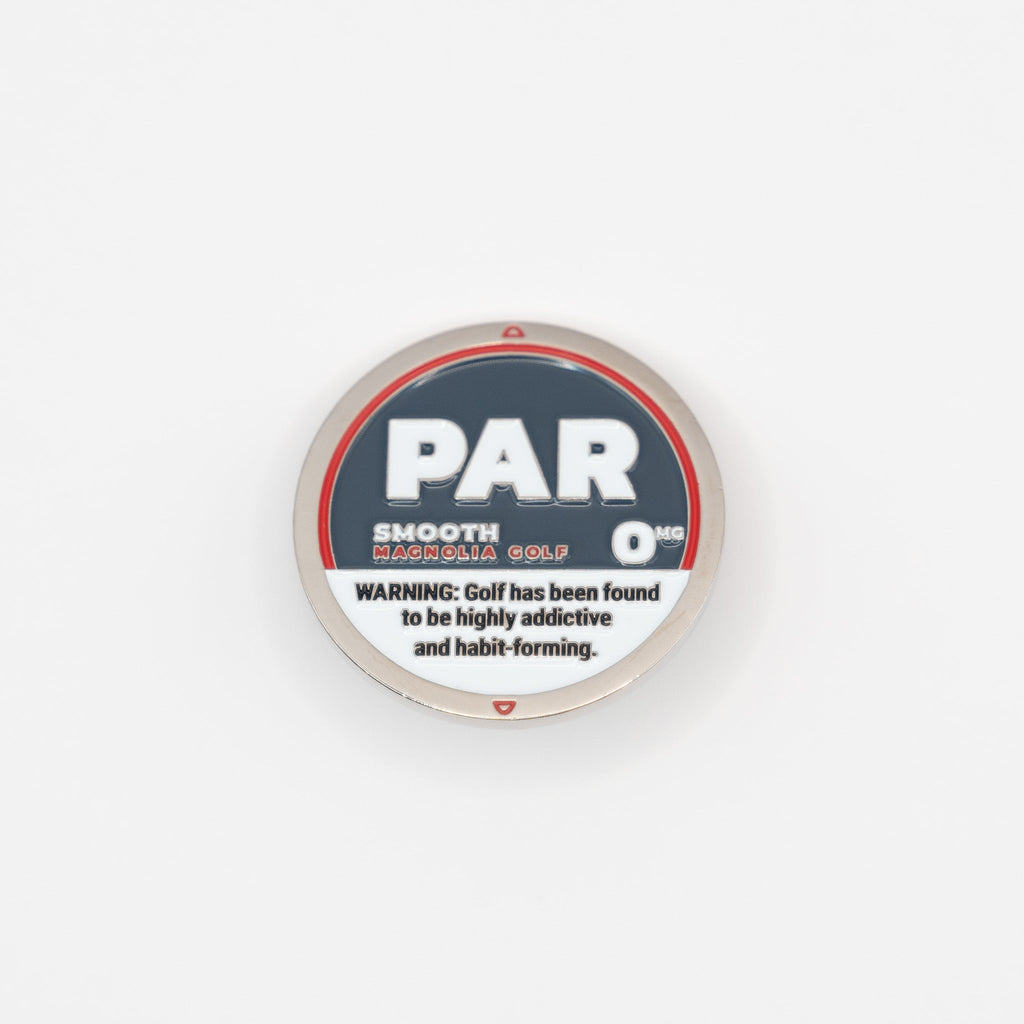 "PAR" BALL MARKER - Smooth - Black Girl Golf