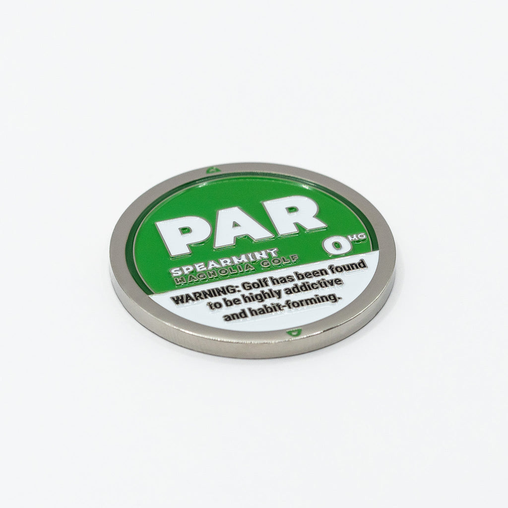 "PAR" BALL MARKER - Spearmint - Black Girl Golf