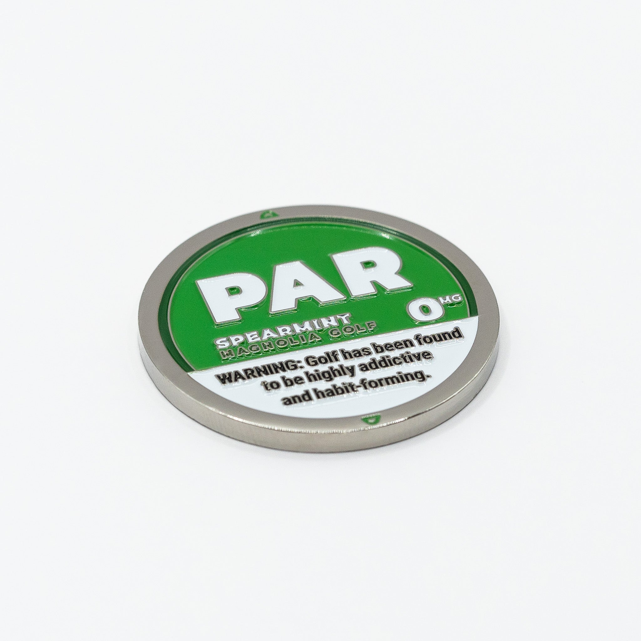 "PAR" BALL MARKER - Spearmint - Black Girl Golf