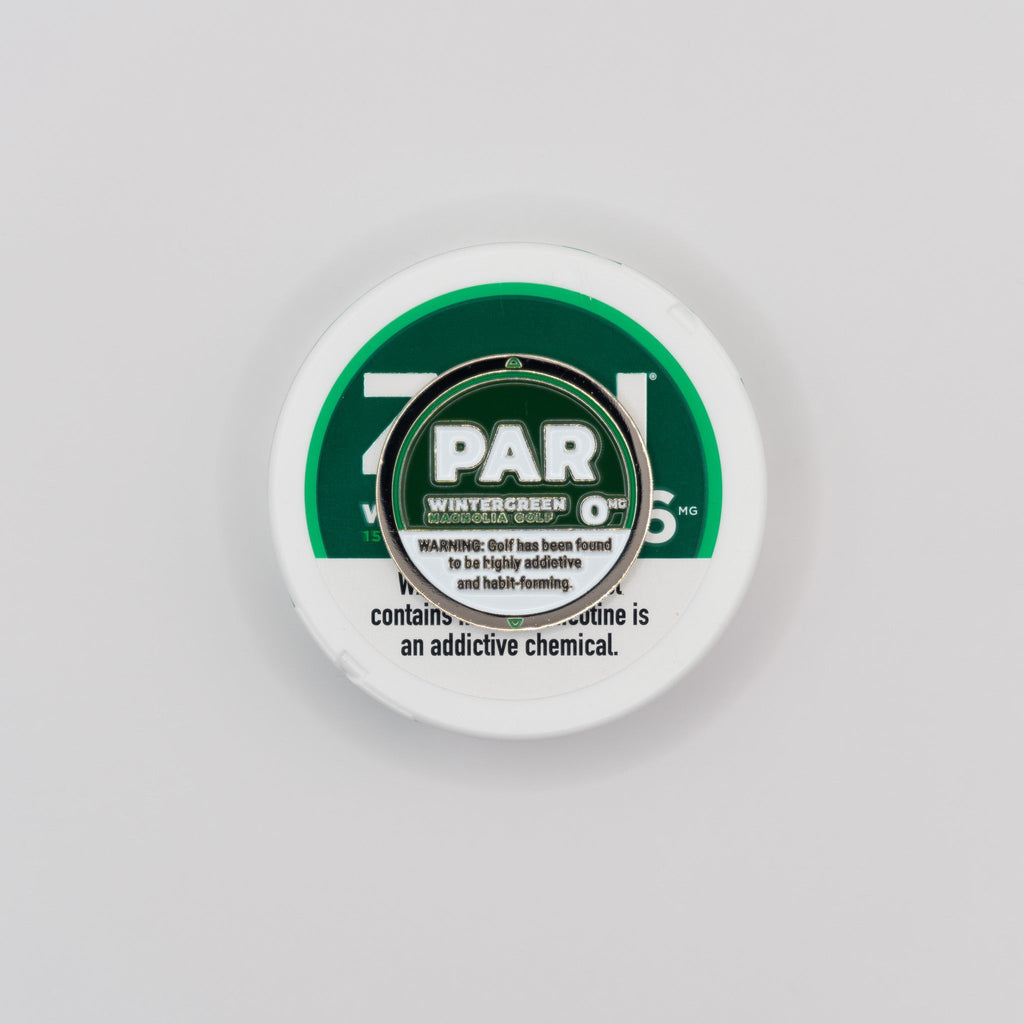 "PAR" BALL MARKER - Wintergreen - Black Girl Golf