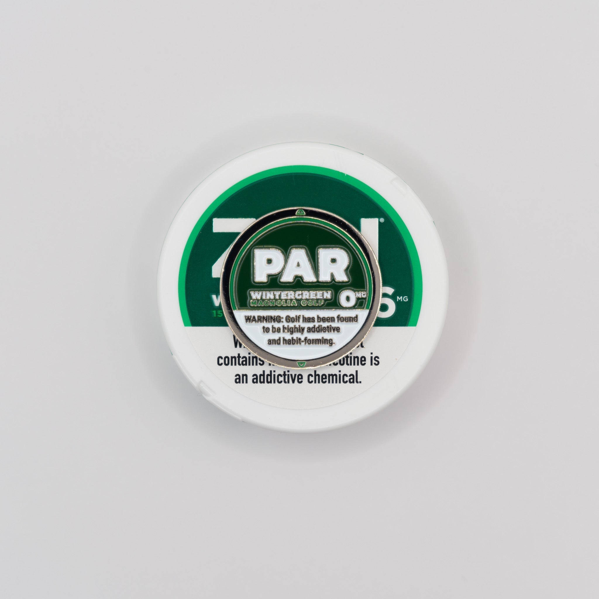 "PAR" BALL MARKER - Wintergreen - Black Girl Golf