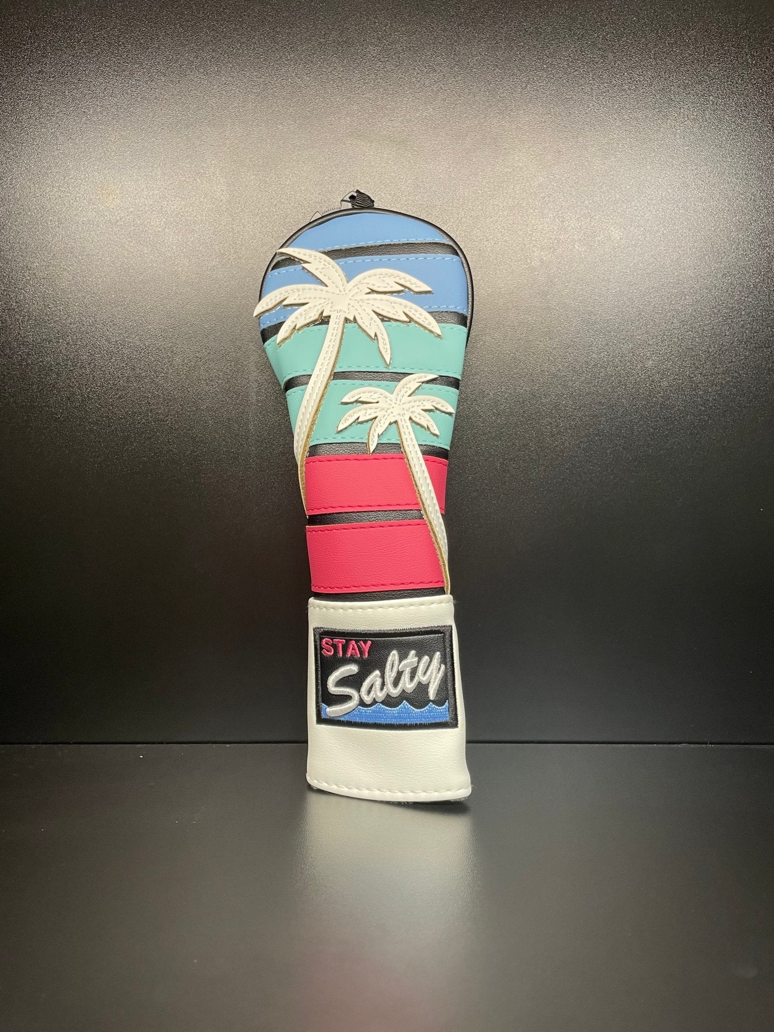 Paradise Stay Salty Headcover - Black Girl Golf
