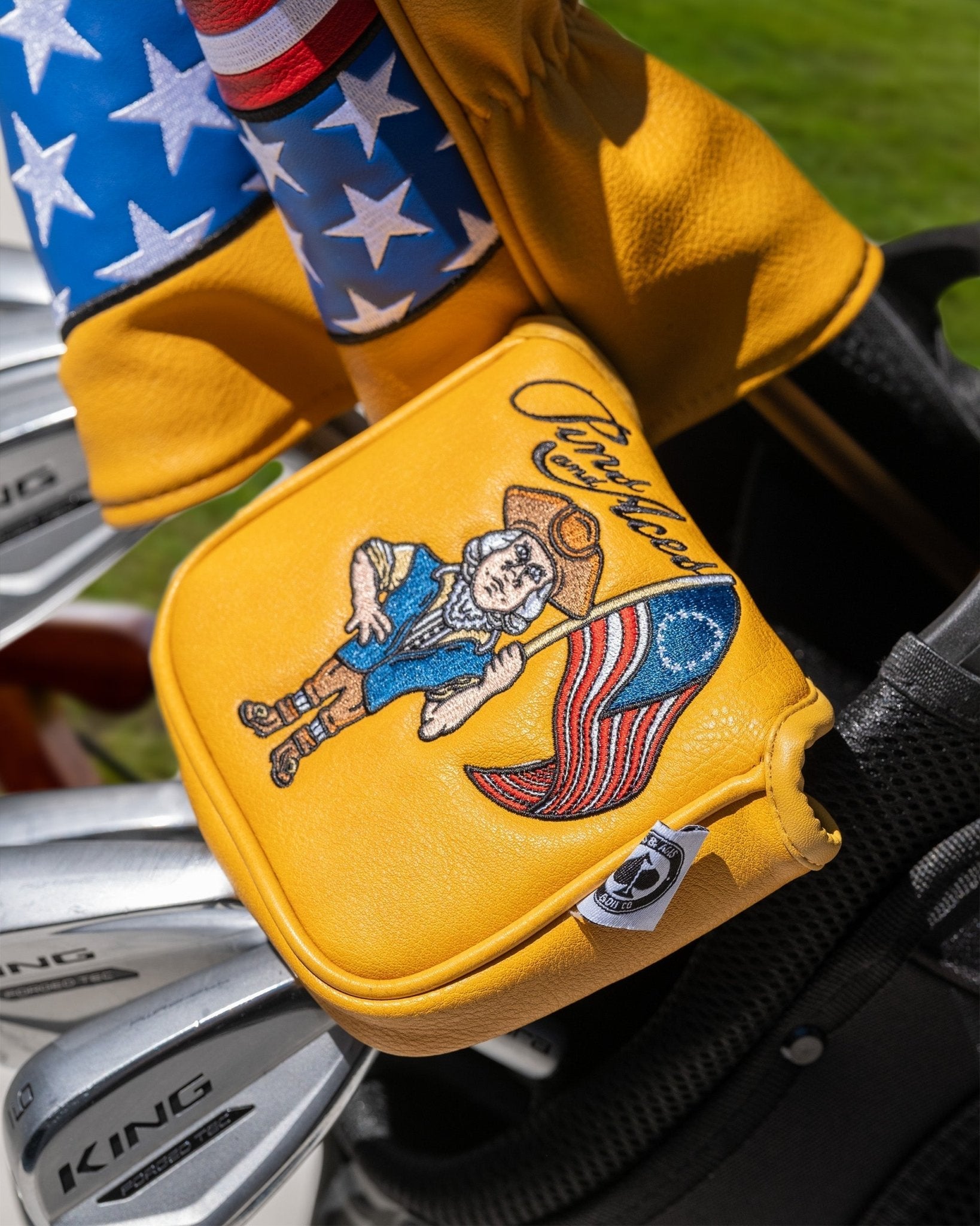 Patriot Mallet Cover - Black Girl Golf