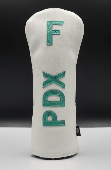 PDX Carpet Letters Headcover - Black Girl Golf