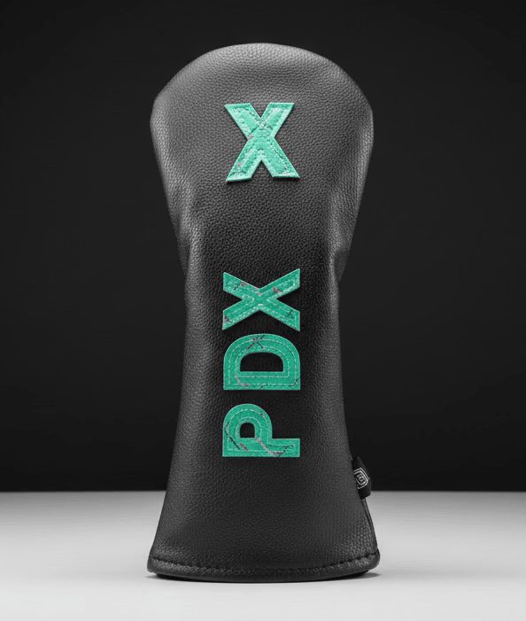 PDX Carpet Letters Headcover - Black Girl Golf