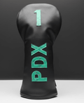 PDX Carpet Letters Headcover - Black Girl Golf
